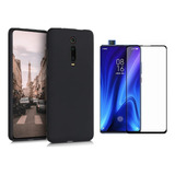 Capa Para Mi 9t K20/ K20 Pro Fina Matte +1 Pelicula Vidro