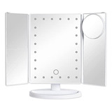 ~? Bemelux Tri-fold Vanity Mirror Light Con Lente Pequeña Ma