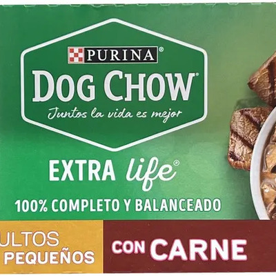 Dog Chow Carne Adultos Razas Pequeñas 2kg 20 Sobres 100g C\u002Fu | MercadoLibre