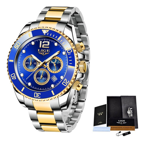 Relojes De Pulsera Cuarzo Hombre Clásico Impermeable Watches