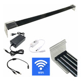 02 Luminárias Aquário Jumbo 200 Cm C/ Suporte Acrilico Wi-fi