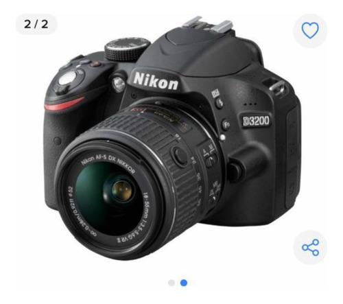 Camara Nikon D3200