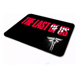 Mousepas Alfombrilla Nuevo The Last Of Us Rojo