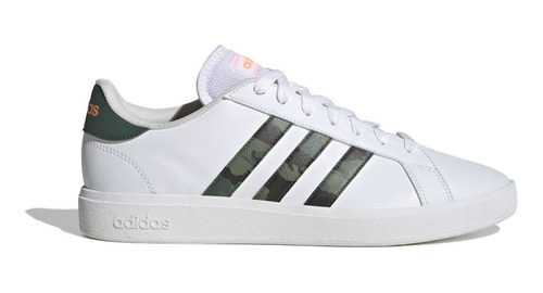 Tenis Hombre adidas Grand Court Base - Blanco