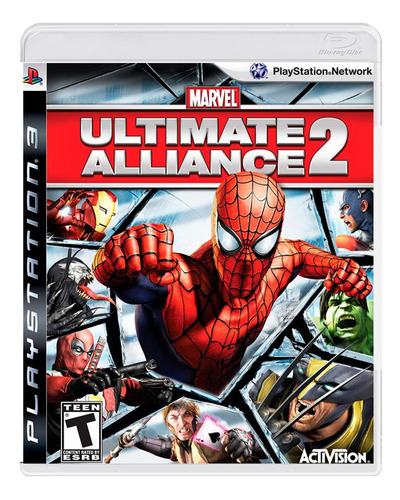 Jogo Seminovo Marvel Ultimate Alliance 2 - Ps3