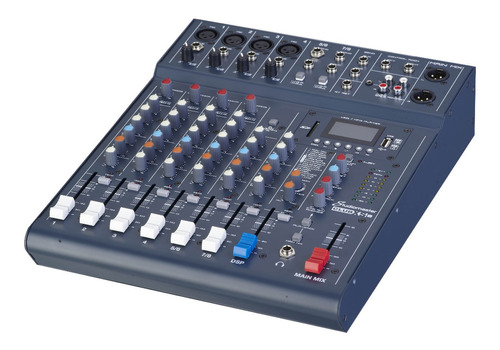 Studiomaster Clubxs8 Mezclador Con Dsp/mp3/usb Audiosystems