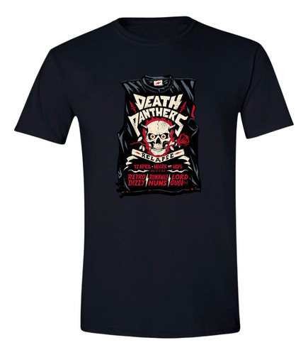 Playera Hombre Rock Death Panthers Relapse 852n