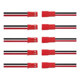 5 X Conector Jst Rcy 2 Pines Pitch 2.5mm Siliconado 10cm