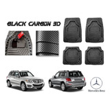 Tapetes Premium Black Carbon 3d Mercedes Benz Glk300 14 A 15