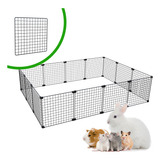 Cercado Para Hamster Mini Coelho Roedores 90x120 Espaços 2,5