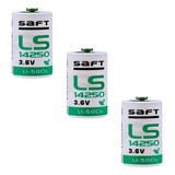 Ls14250 Marca Saft  3.6 Volts 1.2 Ampers 3 Piezas