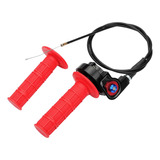 Giratorio Con Cable De 22 Mm Para Motocicleta Dirt Bike Rojo