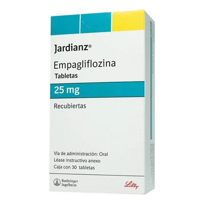 Jardianz Tabletas 25 Mg, 30 Tabletas | Meses sin interés
