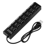 Hub Usb Multiplicador 7 Puertos Usb Para Pc Notebook Rapido