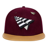 Gorra Paper Planes Original Crown Melton Leather Strapback