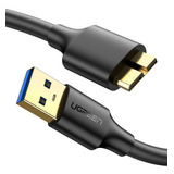 Ugreen Cable Usb 3.0 A Disco Duro Externo Micro Usb B 3.0 1m