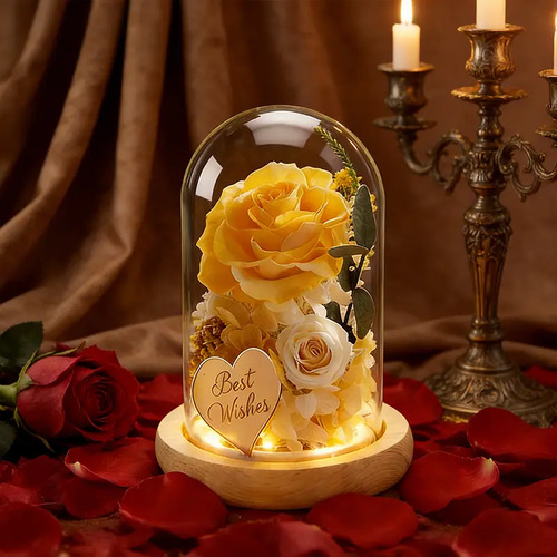 Flores Preservadas Eternas Regalo Día Madre San Valentín | Meses sin interés