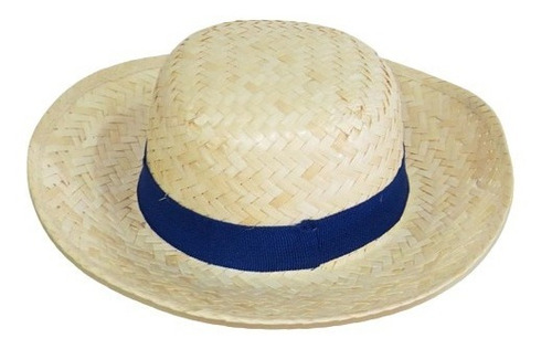 Sombrero Unisex Con Detalle Azul