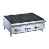 Asador Radiante A Gas 3 Quemadores Migsa Rfs-36-mg