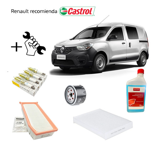 Service 40 Mil Kilometros Renault Kangoo 3 1.6 H4m