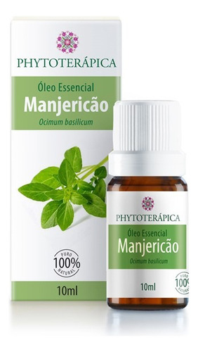 Óleo Essencial De Manjericão 10ml - Phytoterápica Tipo De Embalagem Vidro Âmbar Fragrância Suave E Refrescante Tipos De Pele Para Todos Os Tipos De Pele