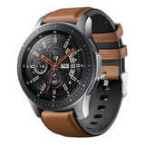 Correa De 22mm Para Galaxy Watch De Caucho Y Piel Premium D8