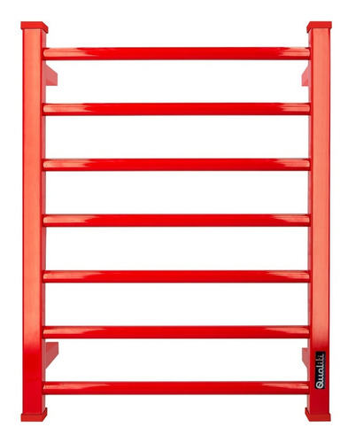 Toallero Electrico Calefactor Qualiti® Caro Bagno 67x51cm Color Rojo