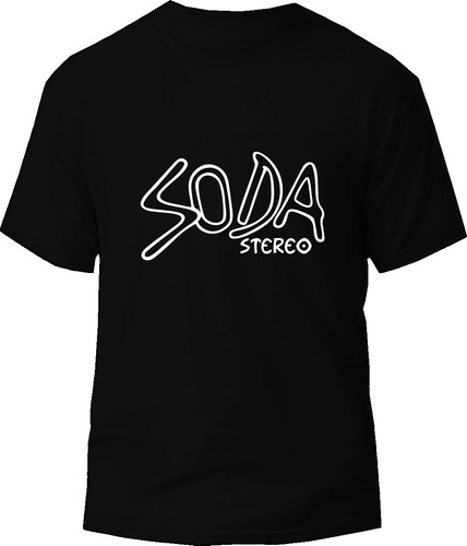 Camiseta Niños Unisex Soda Stereo Rock Metal Tv Urbanoz