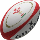 Pelota Rugby Gilbert Oficial N°5 Gales The Dragons