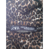 Polera Zara Italia Xl Animal Print Abrigada Y Extra Grande