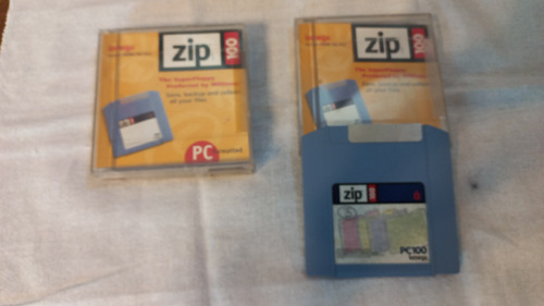 Zip Diskettes De 100 Mb