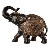 Elefante Decoração Indiano Da Sorte - Decorativo Em Resina 