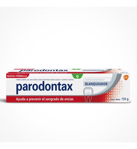 Pasta Dental Blanqueador 124g Parodontax