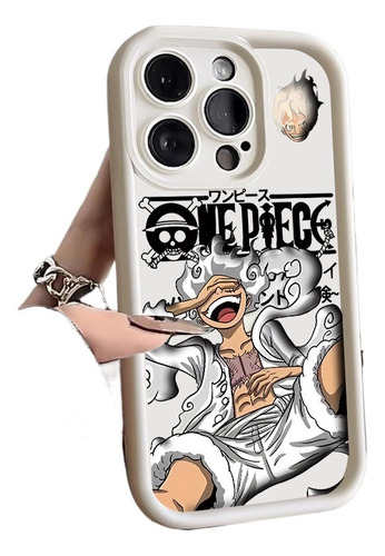 Funda De One Piece Luffy Para iPhone 13 14 15 Pro Max