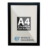 Moldura A4 21x30cm Acetato Para Quadros Certificado Diploma