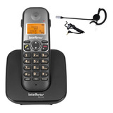 Kit Aparelho Telefone Sem Fio Ts 5120 Bina Headset Intelbras