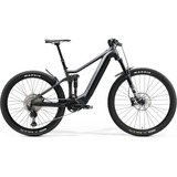 Bicicleta Mtb Merida E-one Forty 700 Gris Aluminio