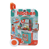 Cocina Infantil 3 En 1 Cocina Portatil Para Niño 