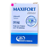 Maxifort Sildenafil 50mg C/10 Tabs Degort's Chemical