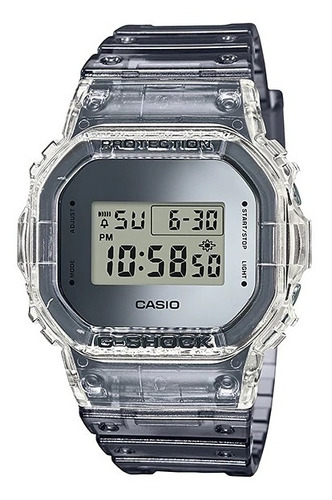 Reloj Casio G Shock Dw-5600sk-1 Transparente Unisex Original