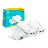 Repetidor Wi-fi Pela Rede Elétrica Tp-link Av600 Wpa4220 Cor Branco Voltagem 110v/220v (bivolt