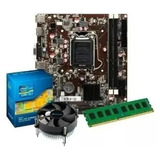 Kit Processador I5 3470 + Placa H61 115 + 8gb + Cooler 