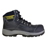 Bota De Seguridad Piel Nobuck Marca Caribu  Estilo 678 