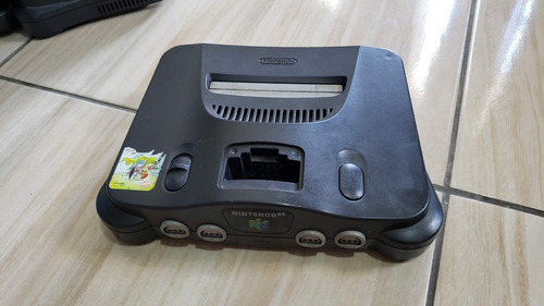 Nintendo 64 Só O Console Sem Nada. Liga Mas Sem Imagem Tá Com Defeito! F4