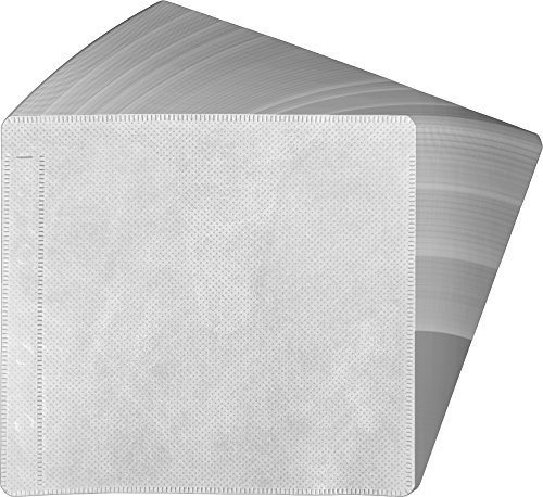 (100) Blanco 2-disc Cd Dvd Fabric-lined Ring Binder Wallet S