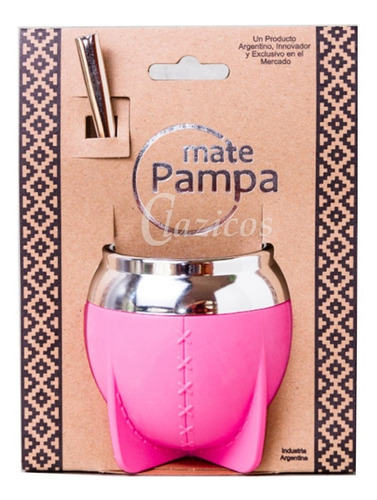 Mate Pampa Torpedo Térmico Pvc Mas Bombilla Colores Fabrica