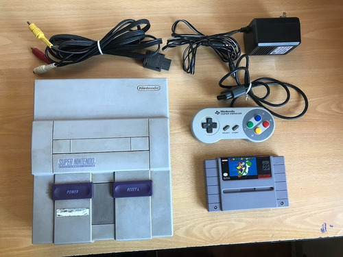 Super Nintendo + Super Mario World + Control + Original