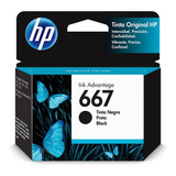 Cartucho Hp 667 Negro Original 3ym79al Hp Deskjet  2775