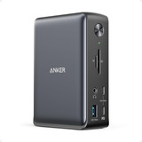 Estación De Acoplamiento Usb-c Anker 575 (13 En 1), Carga De