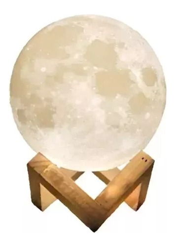 Lampara De Luna 3d Moon Ligth Lampara Led De Luna Velador